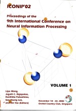 PROCEEDINGS <em>OF</em> <em>THE</em> 9TH INTERNATIONAL CONFERENCE ON <em>NEURAL</em> INFORMATION PROCESSING VOLUME 1