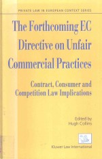 T<em>H</em>E FORT<em>H</em>COMING EC DIRECTIVE ON UNFAIR COMMERCIAL PRACTICES