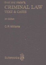 BRETT <em>A</em>ND W<em>A</em>LLER'S CRIMIN<em>A</em>L L<em>A</em>W <em>TEXT</em> <em>A</em>ND C<em>A</em>SES