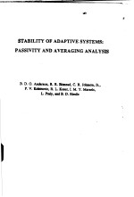 STABILITY <em>OF</em> ADAPTIVE <em>SYSTEMS</em>:PASSIVITY AND AVERAGING <em>ANALYSIS</em>