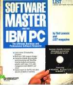 <em>SOFTWARE</em> MASTER <em>FOR</em> THE IBM PC