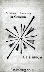 <em>Advanced</em> Exercises In Criticism