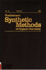 THEILHEIMER'S SYNTHETIC <em>METHODS</em> <em>OF</em> ORGANIC CHEMISTRY  VOLUME 48
