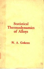 STATISTICAL <em>THERMODYNAMICS</em> OF ALLOYS