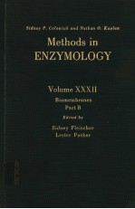 <em>METHODS</em> IN ENZYMOLOGY  VOLUME XXXII  BIOMEMBRANES PART B