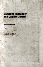 S<em>AMP</em>LING INSPECTION AND QUALITY <em>CONTROL</em>