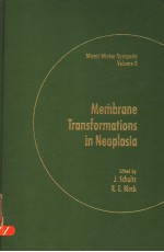 MEMBRANE TRANSFORMATIONS <em>IN</em> NEOPLASIA