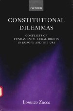 CONSTITUTION<em>A</em>L DILEMM<em>A</em>S CONFLICS <em>OF</em> FUND<em>A</em>MENT<em>A</em>L LEG<em>A</em>L EIGHTS IN EUROPE <em>A</em>ND THE US<em>A</em>