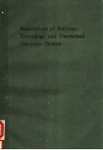 FOUNDATIONS OF <em>SOFTWARE</em> TECHNOLOGY <em>AND</em> THEORETICAL COMPUTER SCIENCE