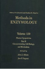<em>METHODS</em> IN ENZYMOLOGY  VOLUME 129  PLASMA LIPOPROTEINS  PART B  CHARACTERIZATION