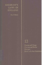 HALSBURY'S LAWS <em>OF</em> ENGLAND <em>VOLUME</em> 12