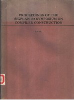 PROCEEDINGS OF THE SIGPLAN'82 SYMPOSIUM ON <em>COMPILER</em> CONSTRUCTION