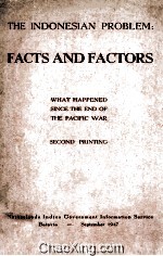 <em>The</em> <em>Indonesian</em> Problem:Facts and Factors