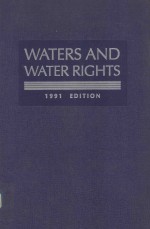 WATERS AN<em>D</em> WATER RIGHTS VOLUME SIX