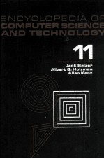 ENCYCLOPEDIA <em>OF</em> COMPUTER SCIENCE AND <em>TECHNOLOGY</em> <em>VOLUME</em> 11
