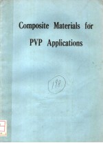 COMPOSITE MATERIALS FOR PVP <em>APPLICATIONS</em>