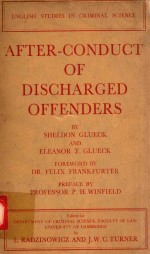 <em>AFTER</em>-CONDUCT <em>OF</em> DISCHARGED <em>OF</em>FENDERS