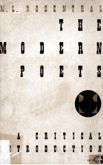 The Modern Poets <em>A</em> Critic<em>a</em>l <em>Introduction</em>