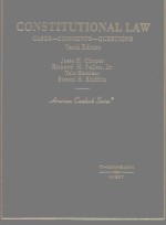 CONSTITUTIONAL <em>LAW</em> CASES-COMMENTS-QUESTIONS TENTH <em>EDITION</em>