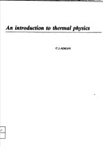 AN INTRODUCTION TO <em>THERMAL</em> PHYSICS