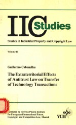 IICSTUDIES STUDIES <em>IN</em> <em>IN</em>DUSTRI<em>A</em>L PROPERTY <em>A</em>ND COMPYRIGHT <em>L<em>A</em>W</em> VOLUME 10