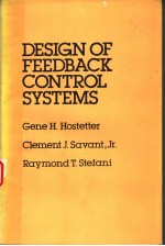 DESIGN OF <em>FEEDBACK</em> CONTROL SYSTEMS