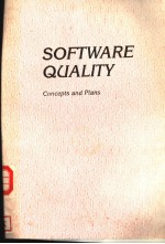 <em>SOFTWARE</em> QUALITY  CONCEPTS <em>AND</em> PLANS
