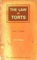 <em>THE</em> <em>LAW</em> <em>OF</em> <em>TORTS</em>