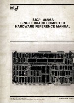 ISBC 86/05A SINGLE BOARD COMPUTER <em>HARDWARE</em> REFERENCE MANUAL