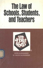 <em>THE</em> <em>LAW</em> <em>OF</em> SCHOOLS