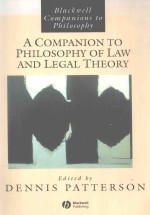 BLACKWELL COMPANIONS TO PHILOSOPHY A COMPANION TO PHILOSOPHY OF LAW AND <em>LE</em>GAL THEORY