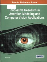 Innovative research in attention modeling and <em>computer</em> <em>vision</em> applications
