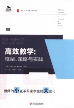 大夏书系  高效教学  框架、策略与实践