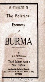 <em>A</em>n <em>Introduction</em> To The Politic<em>a</em>l Economy <em>Of</em> Burm<em>a</em> Third <em>Edition</em>