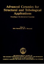 <em>ADVANCED</em> CERAMICS FOR <em>STRUCTURAL</em> AND TRIBOLOGICAL <em>APPLICATIONS</em>  PROCEEDINGS OF THE INTERNATIONAL SYM