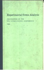 PROCEEDINGS OF <em>THE</em> 8TH INTERNATIONAL CONFERENCE ON EXPERIMENTAL STRESS ANALYSIS 1986