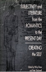 <em>S</em>UBJECTIVITY AND LITERATURE FROM <em>THE</em> ROMANTIC<em>S</em> TO <em>THE</em> PRE<em>S</em>ENT DAY