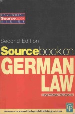 SOURCEBOOK <em>ON</em> GERMAN LAW