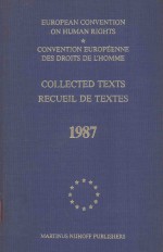 EUROPEAN CONVENTION ON HUMAN RIGHTS CONVENTION EUROPEENNE <em>DE</em>S DROITS <em>DE</em> L'HOMME