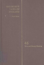 HALSBURY'S LAWS <em>OF</em> ENGLAND <em>VOLUME</em> 4<em>6</em>