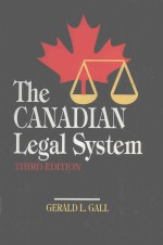 <em>THE</em> CANADIAN LEGAL <em>SYSTEM</em>