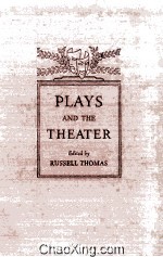 Plays and The Theate<em>r</em>