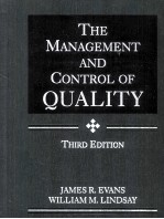 THE <em>MAN</em>AGEMENT AND CONTROL <em>OF</em> QUALITY THIRD <em>EDITION</em>