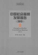 <em>中国</em>社会福利发展报告  2013