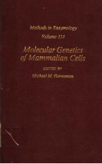 <em>METHODS</em> IN ENZYMOLOGY  VOLUME 151  MOLECULAR GENETICS <em>OF</em> MAMMALIAN CELLS