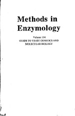 <em>METHODS</em> IN ENZYMOLOGY  VOLUME 194  GUIDE TO YEAST GENETICS AND MOLECULAR BIOLOGY