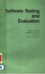 SO<em>F</em>T<em>W</em>ARE TESTING AND EVALUATION