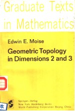 <em>GEOMETRIC</em> TOPOLOGY <em>IN</em> DIMENSIONS 2 AND 3