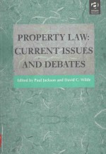 PROPERTY LA<em>W:</em>CURRENT ISSUES AND DEBATES