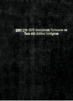 Proceedings 12th IEEE Internationals Conference on Tools with <em>Artificial</em> <em>Intelligence</em>